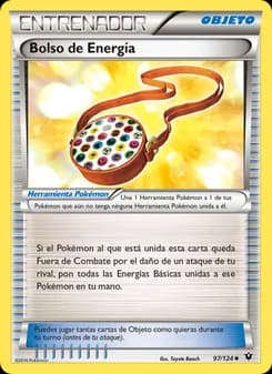 Bolso de Energía card in Spanish