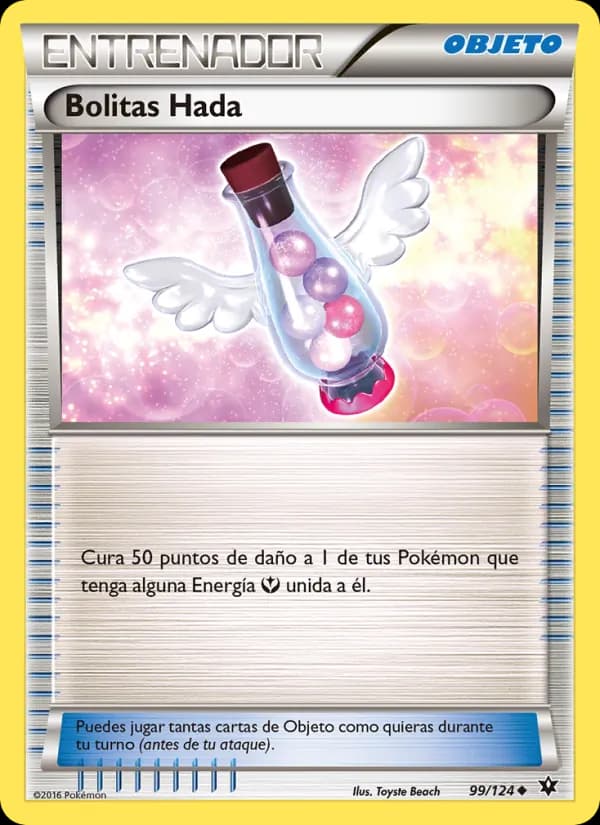 Bolitas Hada card in Spanish