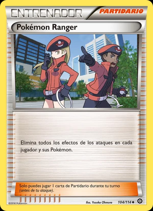 Pokémon Ranger card in Spanish