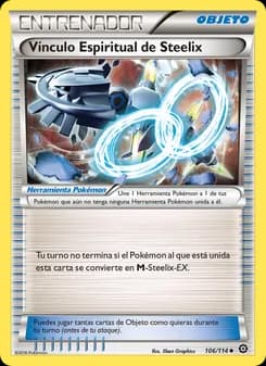 Vínculo Espiritual de Steelix card in Spanish