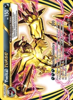 Yveltal TURBO card in Spanish