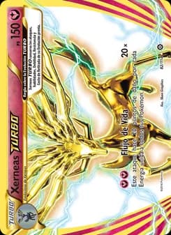 Xerneas TURBO card in Spanish