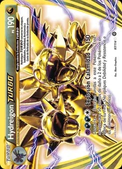Hydreigon TURBO card in Spanish