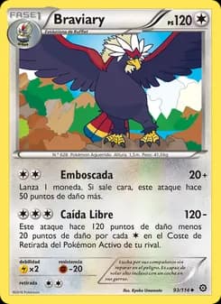 Braviary card in Spanish