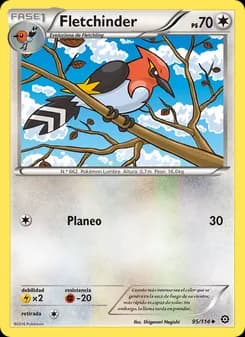 Fletchinder card in Spanish