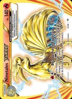 Ninetales TURBO card in Spanish