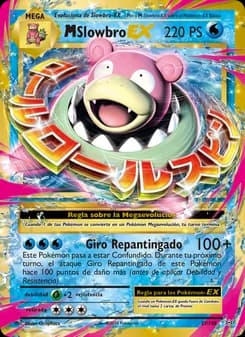 M-Slowbro EX card in Spanish