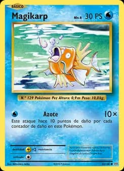 Magikarp card in Spanish