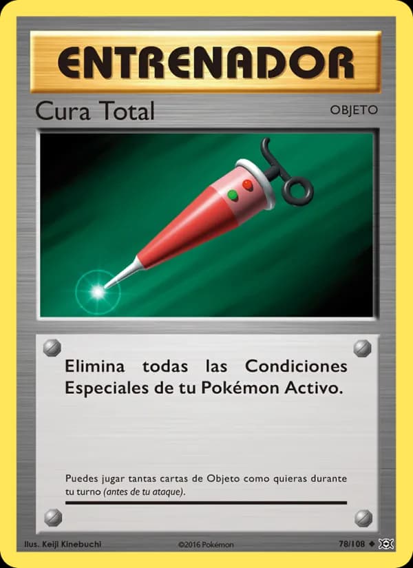 Cura Total card in Spanish