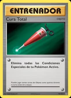 Cura Total card in Spanish