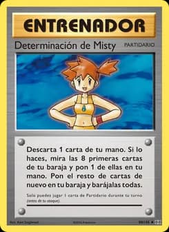 Determinación de Misty card in Spanish