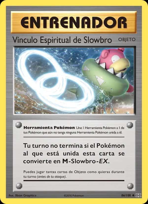 Vínculo Espiritual de Slowbro card in Spanish