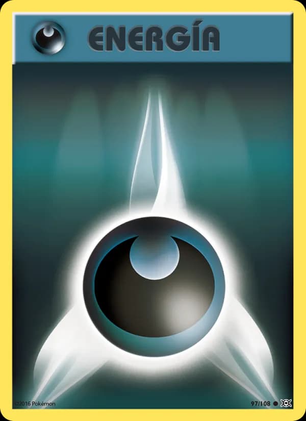 Energía Oscura card in Spanish
