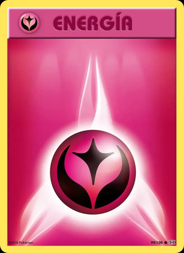 Energía Hada card in Spanish
