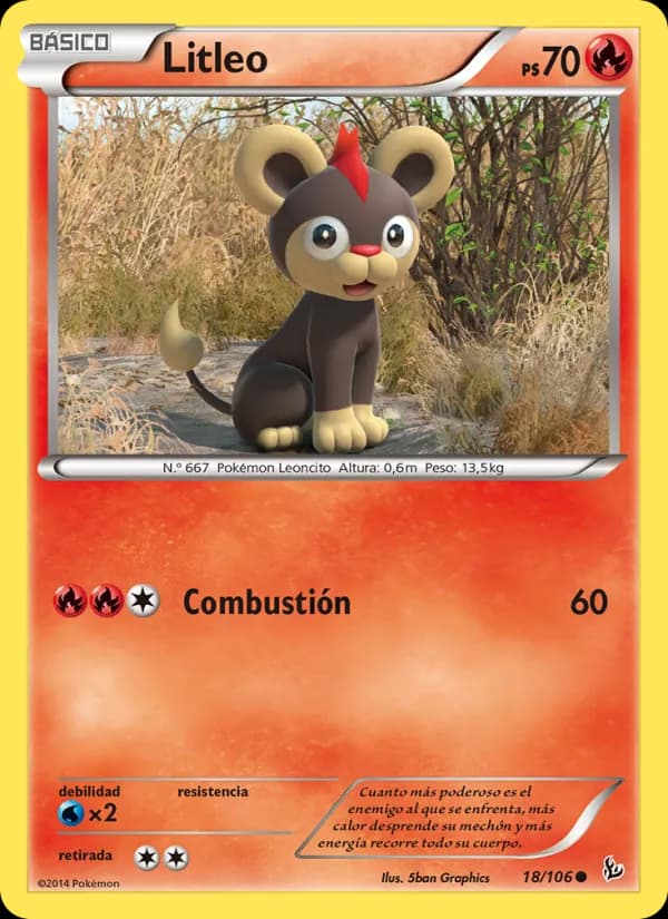 Litleo card in Spanish