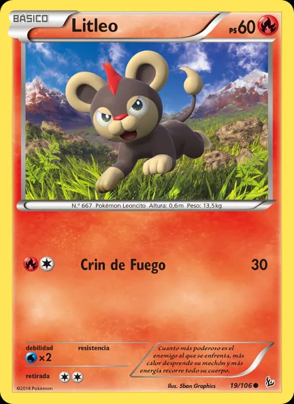 Litleo card in Spanish