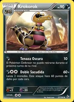 Krokorok card in Spanish