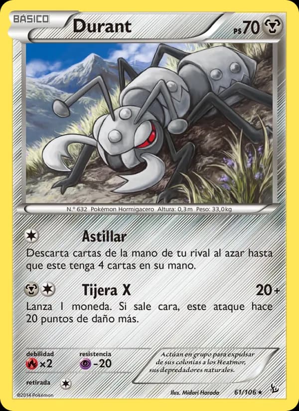 Durant card in Spanish