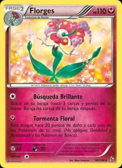 Florges card in Spanish