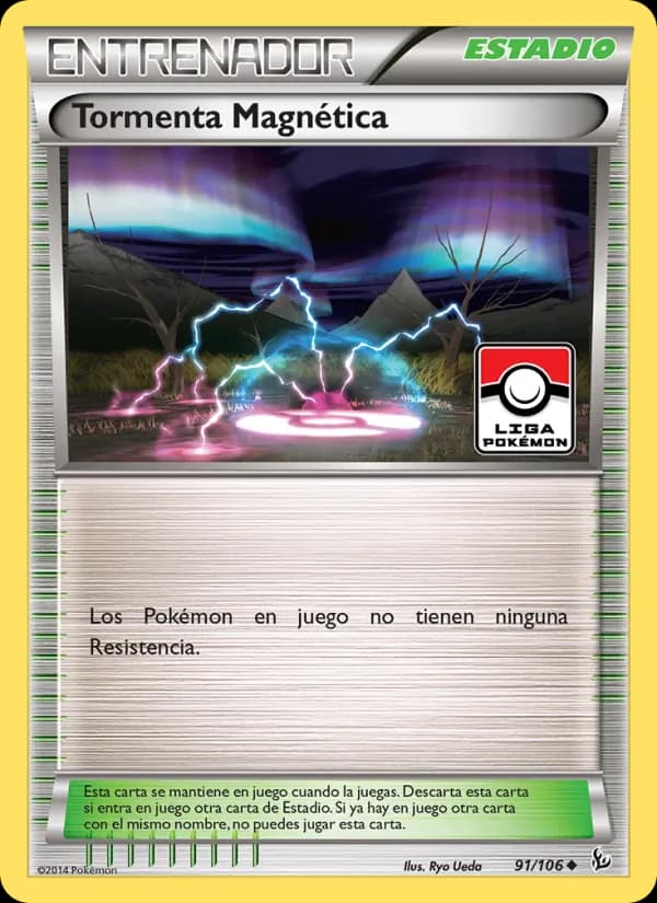 Tormenta Magnética card in Spanish