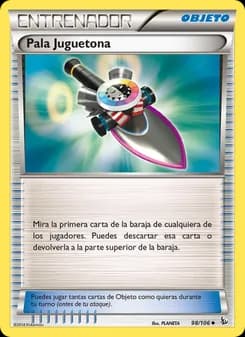 Pala Juguetona card in Spanish