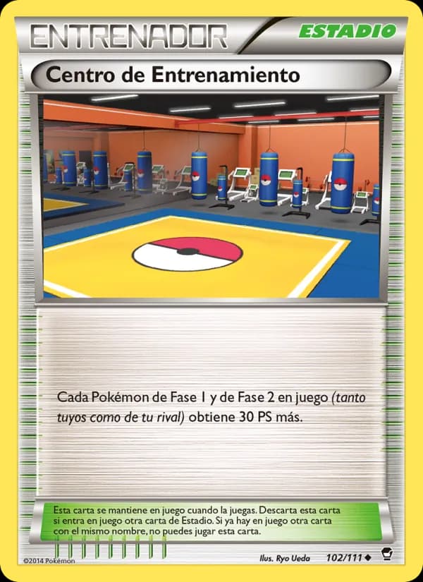 Centro de Entrenamiento card in Spanish