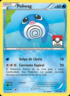 Poliwag card in Spanish