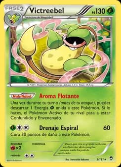 Victreebel card in Spanish