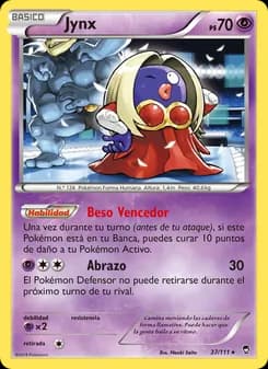 Jynx card in Spanish