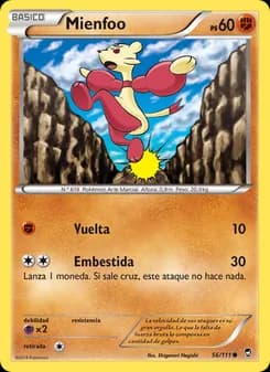 Mienfoo card in Spanish