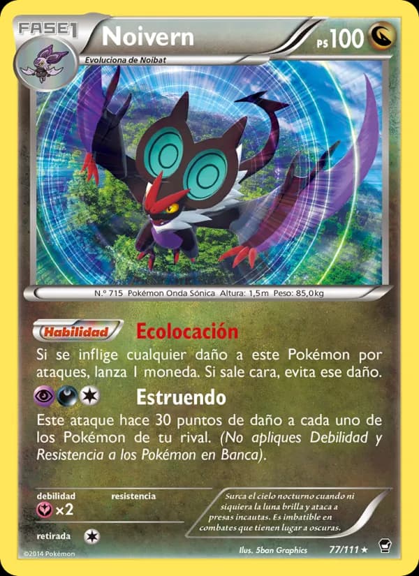 Noivern card in Spanish