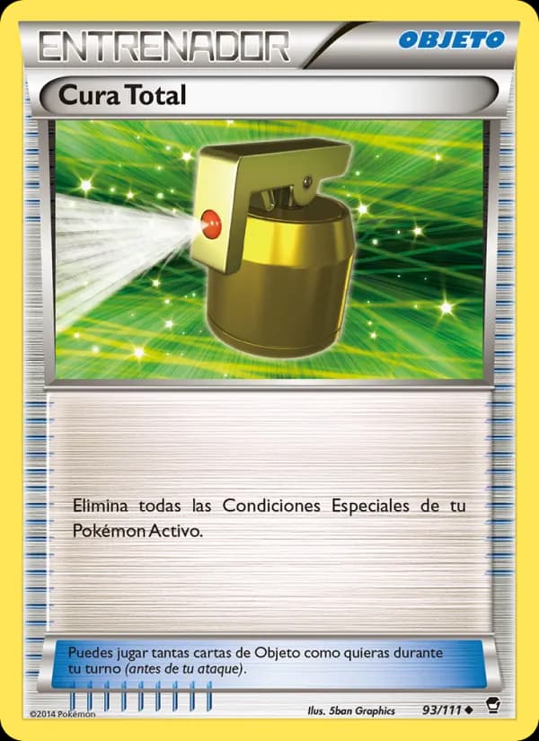 Cura Total card in Spanish
