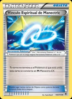 Vínculo Espiritual de Manectric card in Spanish