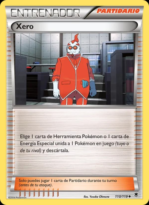 Xero card in Spanish