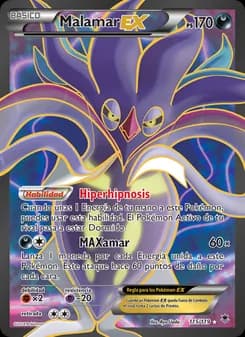 Malamar EX card in Spanish