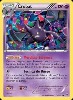 Crobat card in Spanish