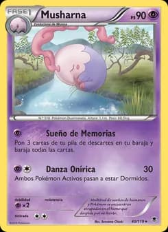 Musharna card in Spanish