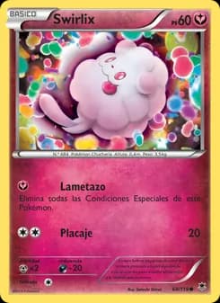 Swirlix card in Spanish