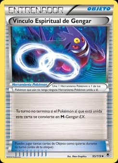 Vínculo Espiritual de Gengar card in Spanish