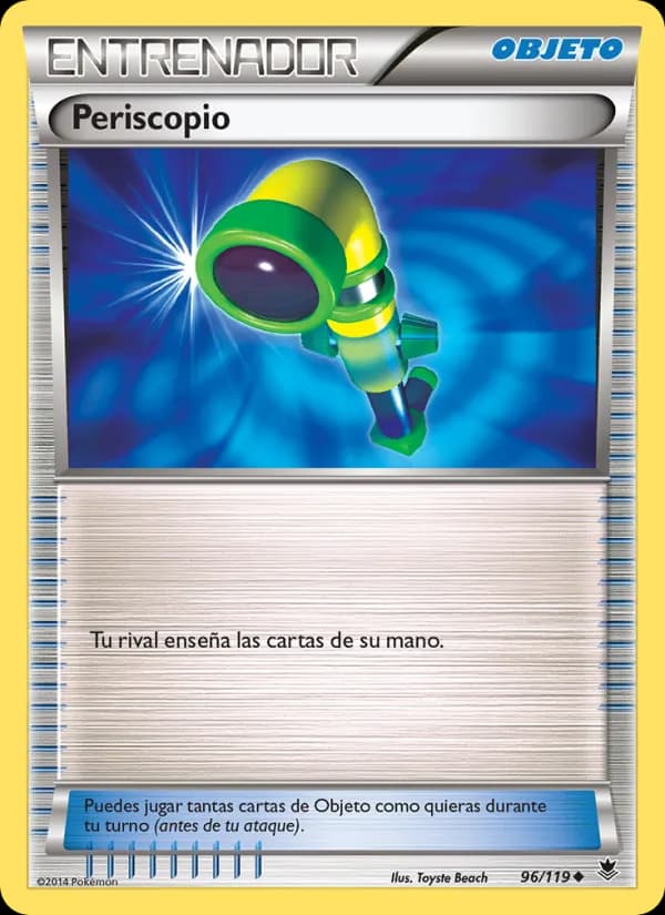 Periscopio card in Spanish
