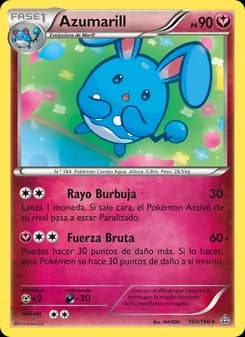 Azumarill card in Spanish