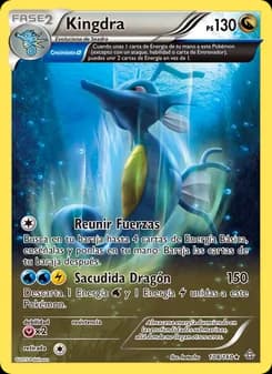 Kingdra card in Spanish