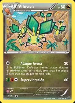 Vibrava card in Spanish