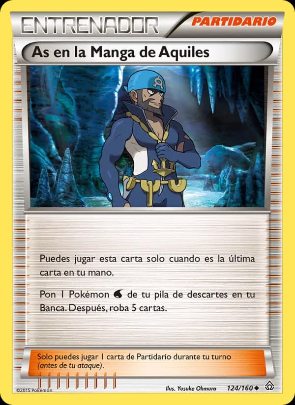As en la Manga de Aquiles card in Spanish