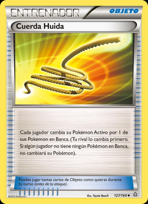 Cuerda Huida card in Spanish
