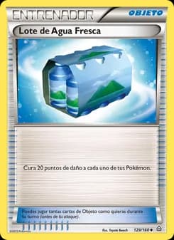 Lote de Agua Fresca card in Spanish