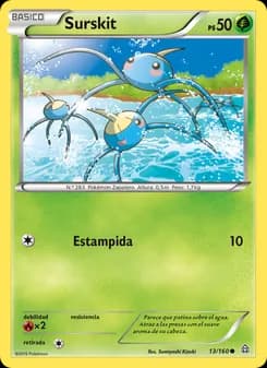 Surskit card in Spanish