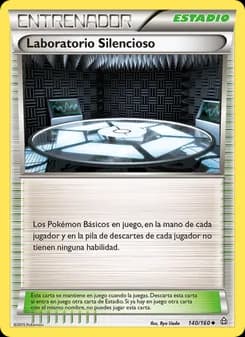Laboratorio Silencioso card in Spanish