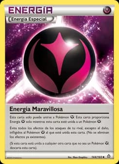 Energía Maravillosa card in Spanish