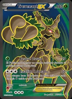 Trevenant EX card in Spanish